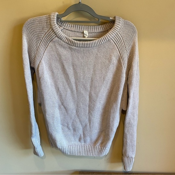 Lululemon Yin To You Merino Wool Knit Sweater Size 4 - Picture 1 of 7